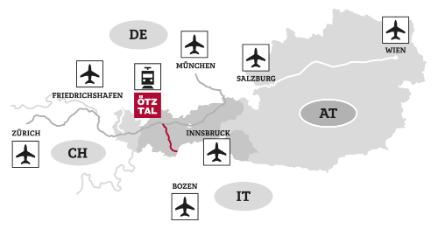 How to get there / Ötztal / Gurgl