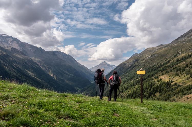 European long distance hike queen s stage Obergurgl