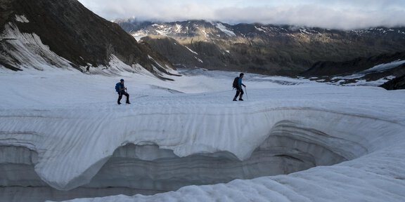 Gletscherspaltentour