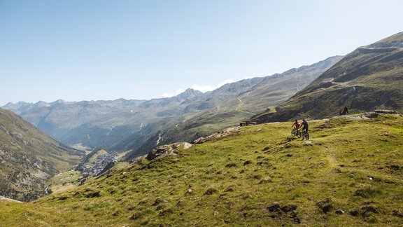 Blick Richtung Gurgl Schönwieskopf - Ötztal Tourismus Information Gurgl