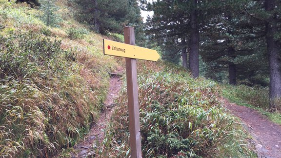Signage Zirbenweg - Nicole Klotz