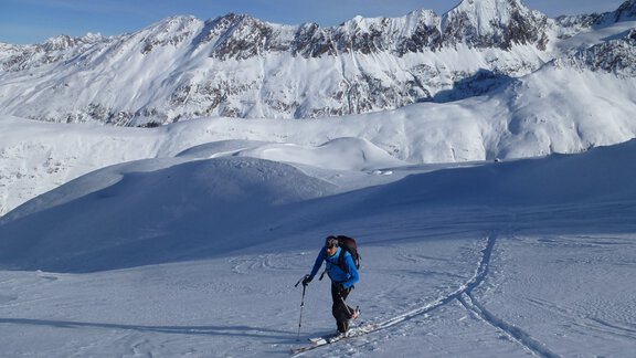 Blick gegen Osten zum Granatenkogel 3318m - Ötztal