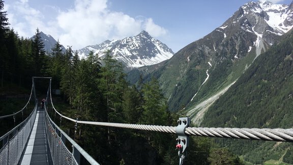 Hängebrücke Längenfeld - Max Edlinger