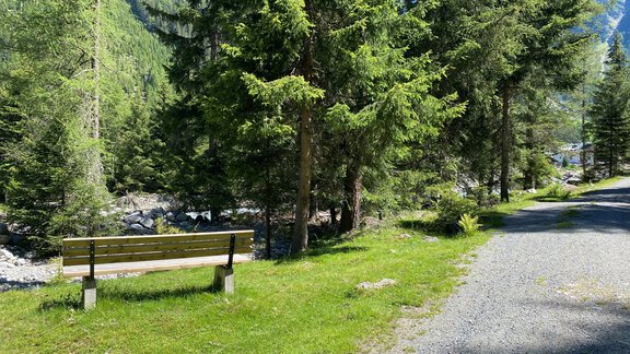 Gries treasure hunt bench - Nicole Klotz