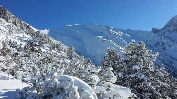 Winterlandschaft in Hochoetz