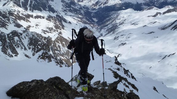 Im Stapf unschwer zum Gipfel - Ötztal