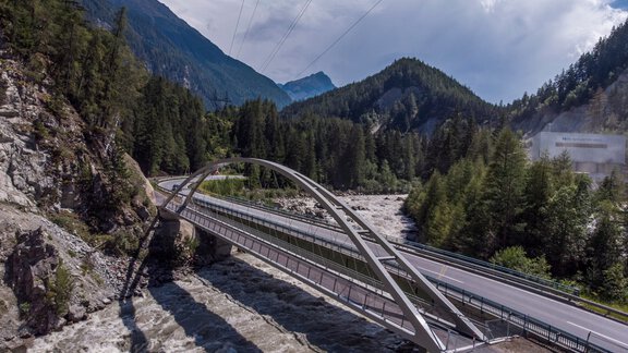 Bike bridge Ötztal bike route - Judith Schöpf
