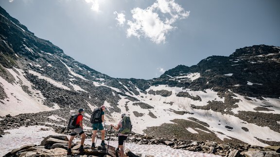 View of the Feilerscharte - Ötztal