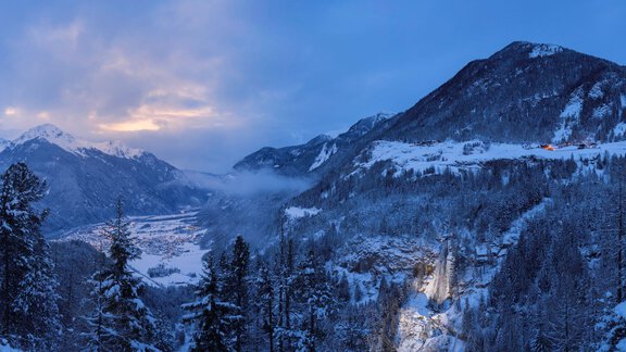 Stuibenfall at night - Ötztal