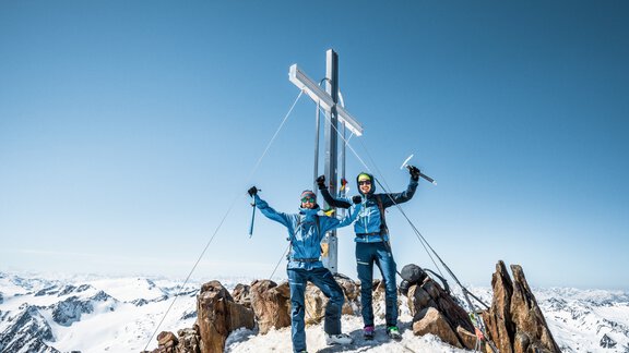 Summit cross Wildspitze - Bianca Klotz
