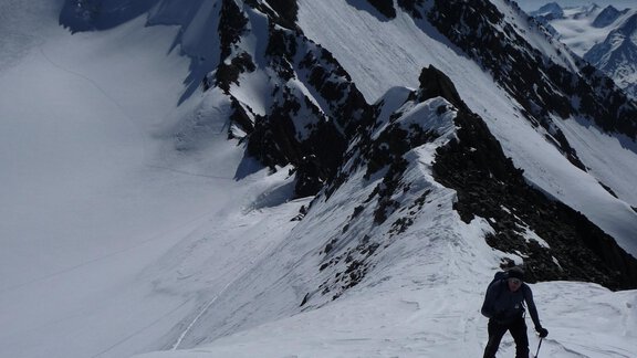 View to the east towards the Wildspitze 3768m - Ötztal