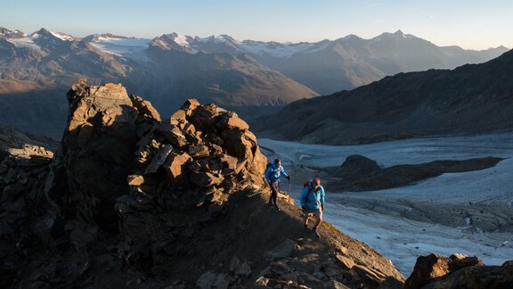 Summit ridge over the Saykogel - Bianca Klotz
