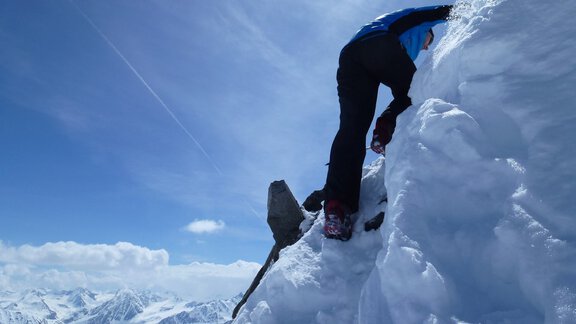 Der letzte Steilaufschwung - Ötztal