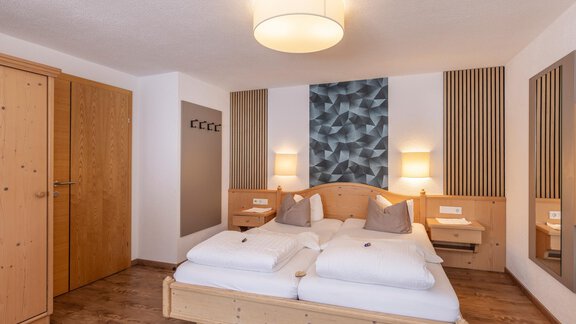 Schlafzimmer Komfort Doppelzimmer - Haus Aktiv - Obergurgl 