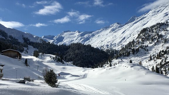 Ausblick nach Süden - Haus Mennecke - Obergurgl 