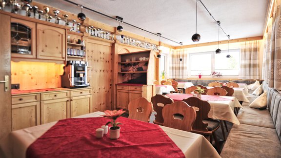 Frühstücksraum - Haus Timmelseck - Obergurgl 