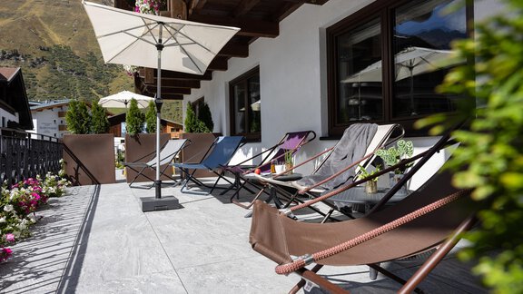 Terrasse5 - Haus Verwall Appartements - Obergurgl 