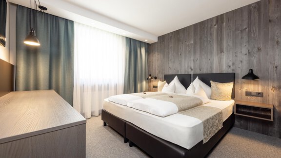 Schlafzimmer1 Appartement5 - Haus Verwall Appartements - Obergurgl 