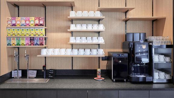 Coffee and tea station - Hotel Alpenaussicht - Obergurgl 