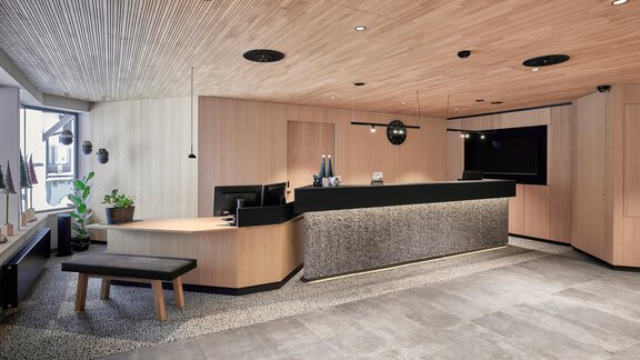 Reception - Hotel Alpenaussicht - Obergurgl 