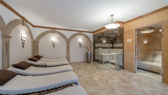 Ruhebereich Saunalandschaft - Landhaus Jenewein - Obergurgl 