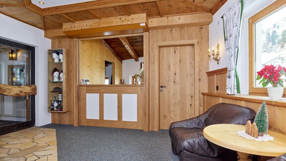 Rezeption - Hotel Alt Vent - Tyrol - Vent