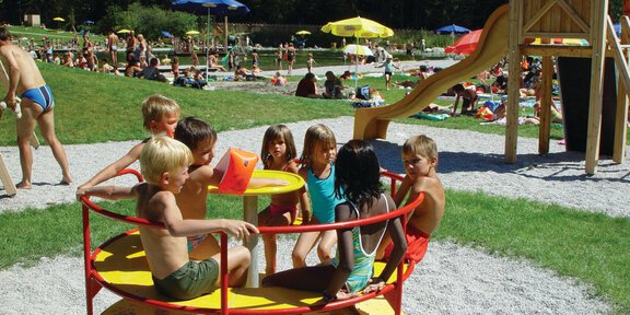 Kinder Spielplatz - Badesee Umhausen - Umhausen
