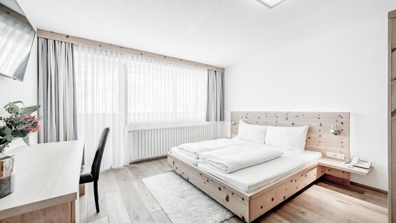 Suite für 4 Personen/ Schlafzimmer - Sporthotel Olymp - Hochgurgl