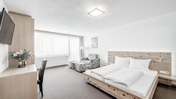 Wohlfühlzimmer mit Balkon - Sporthotel Olymp - Hochgurgl
