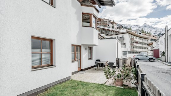 Terasse 2 - Das Apart Rauch - Obergurgl 