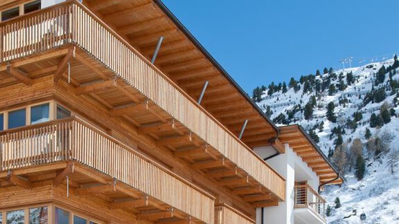 Haus Alpenblick Winter hoch - Obergurgl  | © Haus Alpenblick, Fam. Scheiber