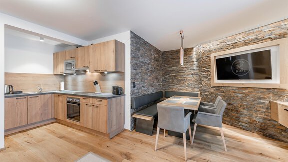 LEFT_Küche - Alpenappartement Piccard N°5 - Obergurgl 