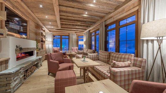 Burghotel Lounge - Burghotel Alpenglühn - Obergurgl 
