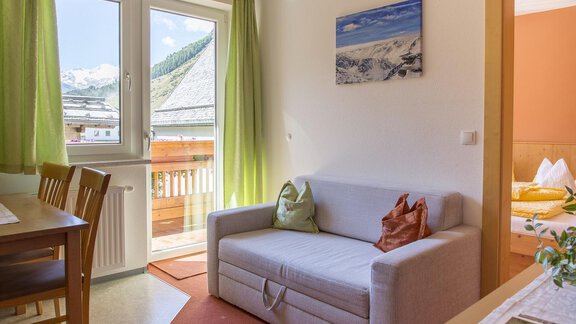La Chiesa Wohnraum mit Aussicht - Ferienwohnung La Chiesa - Obergurgl 