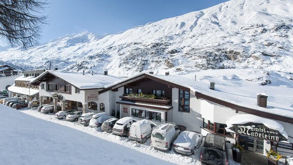 Vorderansicht - Hotel Madeleine - Obergurgl 