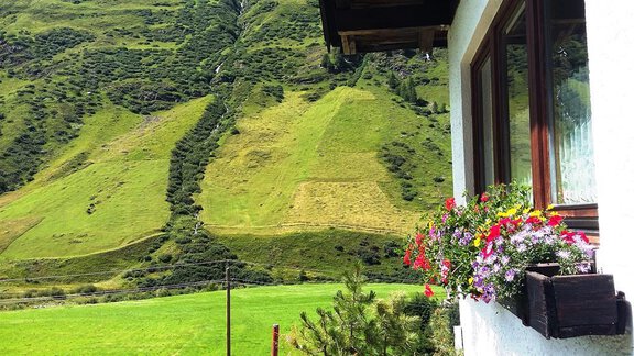 Ausblick Haus (2) - Inka Walter-Greiffenhagen Apartment - Obergurgl 