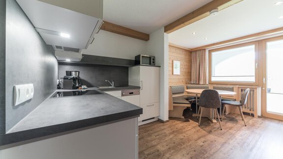Apart L Küche - Pension Bergfrieden - Obergurgl 