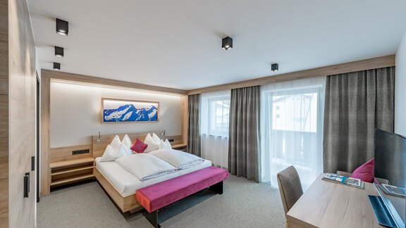 Doppelzimmer - Pension Broser - Obergurgl 