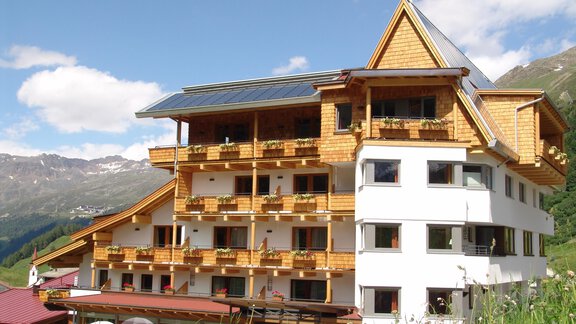 Außenansicht Sommer - Schönblick Gurgl - Obergurgl 