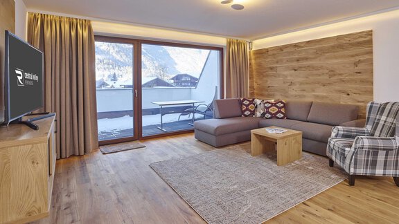 Wohnbereich - Alpenappartement Central Valley Penthouse - Längenfeld
