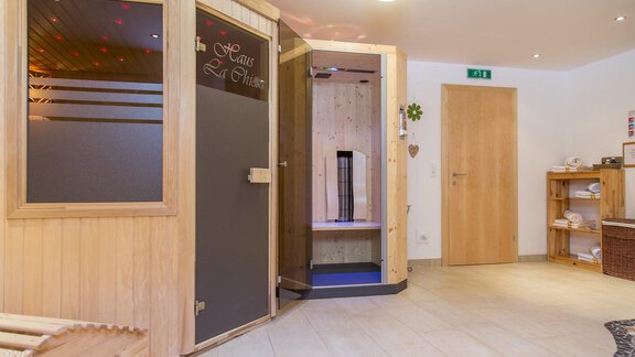 Sauna und Infrarotkabine - Ferienwohnung La Chiesa - Obergurgl 