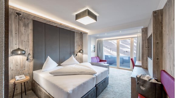 Double Room "Sued" - SKI | GOLF | WELLNESS Hotel Riml ****S - Hochgurgl | © Alexander Maria Lohmann