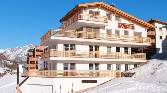 Haus Ansicht Süd - Appartement's Andy - Obergurgl  | © Appartement's Andy