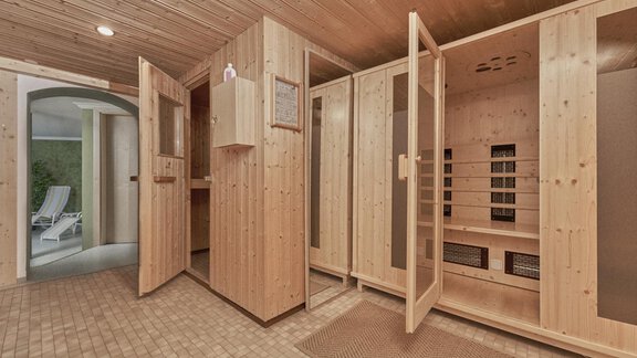 Sauna & Infrarot - Pension Bergheim - Obergurgl 