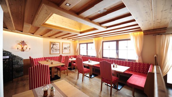 Burghotel Speisesaal - Burghotel Alpenglühn - Obergurgl 