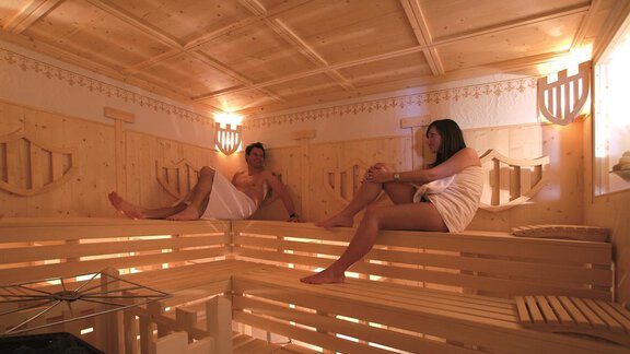 Finnische Sauna - Burghotel Alpenglühn - Obergurgl 