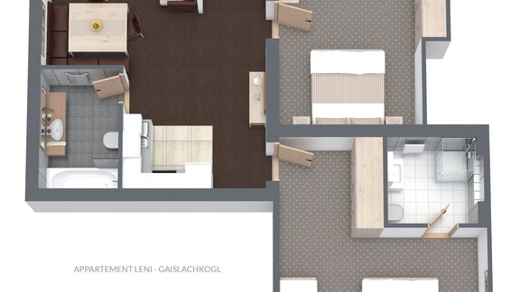 Appartement-Leni-Gaislachkogl - LENI MOUNTAIN APPARTEMENTS - Sölden