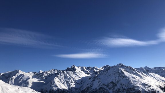 Blick zu den Stubaier Alpen - "stefan" Hotel - Sölden