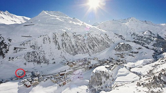 Lage Verwall 4 - Haus Verwall Appartements - Obergurgl 