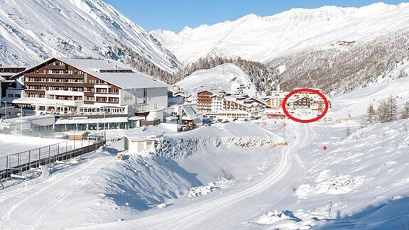 Lage Verwall 3 - Haus Verwall Appartements - Obergurgl 